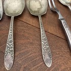 Mixed Lot Of Vintage Silver-plated Serving And Flatware Pieces 17 Total