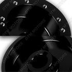 Marine Boat Black Polished Hub Adapter Keyway Steering Wheel Grant 5 And 6 Hole