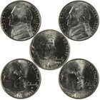 2004-2006 Westward Journey Jefferson Nickel 5 Coin Set Uncirculated