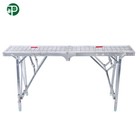 1 6m Portable Folding Scaffolding Platform Work Bench Scaffold Step Ladder New
