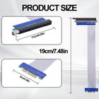 Yarchonn Pci-e 4x To 16x Riser Cable Adapter Pci Express Riser    