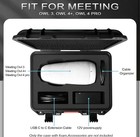 Hard Camera Case For Meeting Owl 3     Large Capacity Travel Case Waterproof