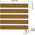 Bulletin Board Cork Board Cork Boards For Walls Cork Board For Office Pin Brown