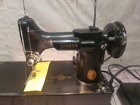 1945 Singer 221 Featherweight Sewing Machine - W  Pedal Ag539287 - Tested