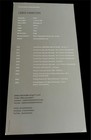 Lewis Hamilton 7x F1 World Champion Mercedes Signed Mercedes Factory Card 2013 2