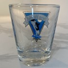 Vintage Sea World Souvenir Shot Glass Shamu Orca Killer Whale Circa 1989