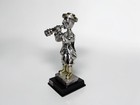 Amy 925 Silver Plated Klezmer Musician Figurine Israel Jewish Judaica Statue