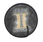 Vintage Nasa 3 Inch Round Patch Gemini Ii Nasa Space Mission