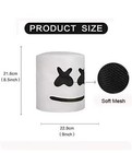 Dj Marshmello Smile Rainbow Led Mask Eva Foam Helmet Edc Halloween Costume Party