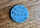 1858 Seated Liberty Dime Love Token