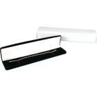 Bracelet Watch Gift Box Black Flocked Jewelry Display