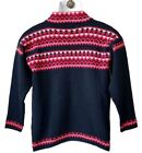 Vintage Figgio Norway Wool Fair Isle Sweater Women s Usa Large