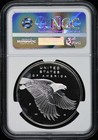 1792-2017 P Silver 1oz American Liberty First Day Of Issue Medal Ngc Pr70dcam