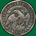 1835 Capped Bust Dime Very Fine Vf Coin  Rough  37117