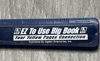 Vintage Yellow Pages Advertising Letter Opener Ruler Gold Bond Inc  Ogden
