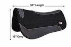 Horse Western Wool Felt Contoured Close Contact Barrel Saddle Pad Purple 39121