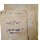 1916 Wwi Air Combat Training Sopwith Early Aviation Lot Cazaux France Rare Vtg