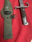 Pre-ww1 Argentine Army M1909 Mauser Sword Bayonet   Steel Scabbard Matching A948