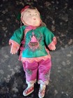 Vintage 1930 s Chinese Girl Doll Composition Paper Mach   6   