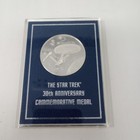 Franklin Mint Star Trek  30th Anniversary Limited Edition Sterling Silver Medal