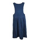 Vintage Woolrich Denim Dress Midi Cottage Prairie 90s Pockets Jumper Usa Medium