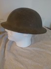 British Wwii Helmet Shell With Irish Unit Marking  1940 Date 