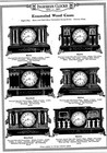 1924 Ingraham Enameled Wood Case Clocks  Catalog Page 2 Sided