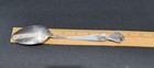 Vintage Old Company Plate Signature Rose Large Serving Spoon Monogram L 8 5   