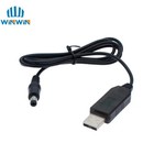Usb 5v To 9v 12v Dc Power Boost Converter Cable 2 1x5 5mm 1m Adapter