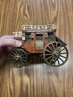 Vintage Overland Stage Express Co U s  Mail Coach Wagon Am Transistor Radio