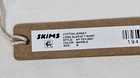 Skims Cotton Jersey Long Sleeve T-shirt - Size Medium M - Marble White - New