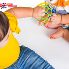 Oball Easy Grasp Classic Ball Bpa-free Infant Toy In Red  Yellow  Green  Blue  A