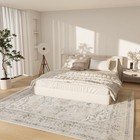8x10 Area Rugs Washable Rug  Large Living Room Rug Stain Resistant Distressed   