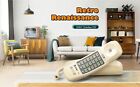 At t Trimline 210 Corded Landline Phone Single Line Wall-mount Home Office Beige