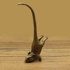 Brass Mouse Animal Statue Tabletop Figurine Sculpture Home Decor Gift