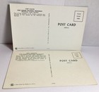 Vtg Pair Postcards Fort Moultrie   Fort Sumter Charleston South Carolina 