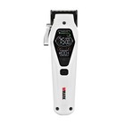 Wmark Pro Cordless Li High Speed Barber Kit Hair Clipper Trimmer Shaver White