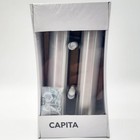 2 X Bar Console Support Capita Console Round Slanted Stainless Steel Metal New