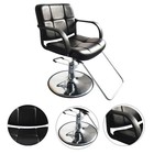Hydraulic Barber Chair Salon Beauty Shampoo Hair Styling Chair  black  330 Lbs 