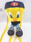 Vintage Looney Tunes Tweety Bird 15    Plush Backpack 1999  Space Jam