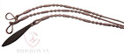 Romal Reins Chestnut Cherry 20 Plait Romel Reins Oklahoma Style 45  Romal Reins 