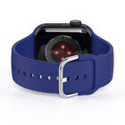 Silicone Band Strap With Buckle For Apple Watch Iwatch Series 1-10 Ultra 38-49mm