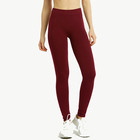 Women   s Leggings Workout Yoga Pant Soft Stretchy Ribbed Waistband Long Fitness