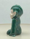 Vintage Gilner Green Sitting Elf Pixie Gnome - 3  Tall - Great Condition