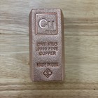 1 Kilo Trapezoid Copper Bar  9999 Fine Bullion Ingot One Kg