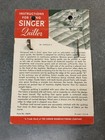 Vintage Singer Sewing Machine Low Shank Quilter Attachment Black Side Guide