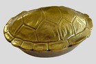 Nate Berkus Target Tortoise Turtle Shell Trinket Box Gold Brass Tone Metal 2012