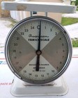 Vtg American Family Scale White gray 25 Lb Metal Countertop Kitchen Food Scale    