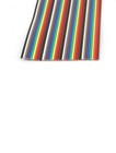2m 6 5ft 40 Way Rainbow Color Idc Flat Ribbon Cable 1 27mm For Arduino Diy