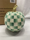 Mackenzie Childs Emerald Check Small Pumkin
